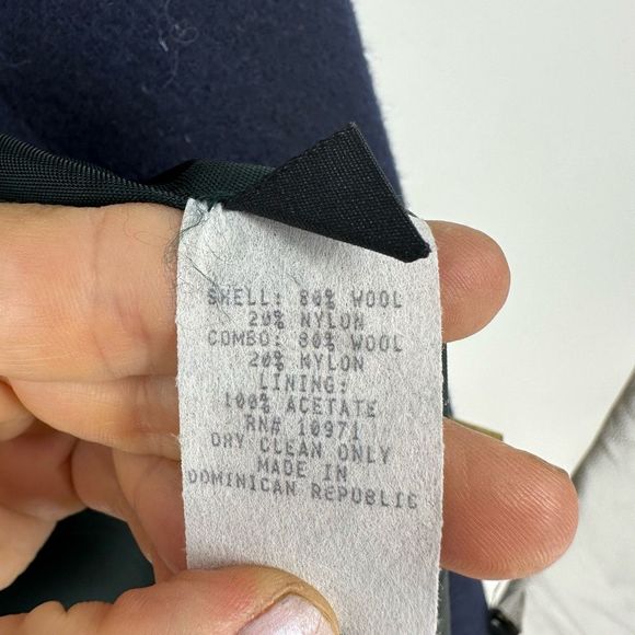 Vintage Braetan Multi Colour Duffel Coat Wool Hoodie Jacket S Preppy Academia - Picture 12 of 13